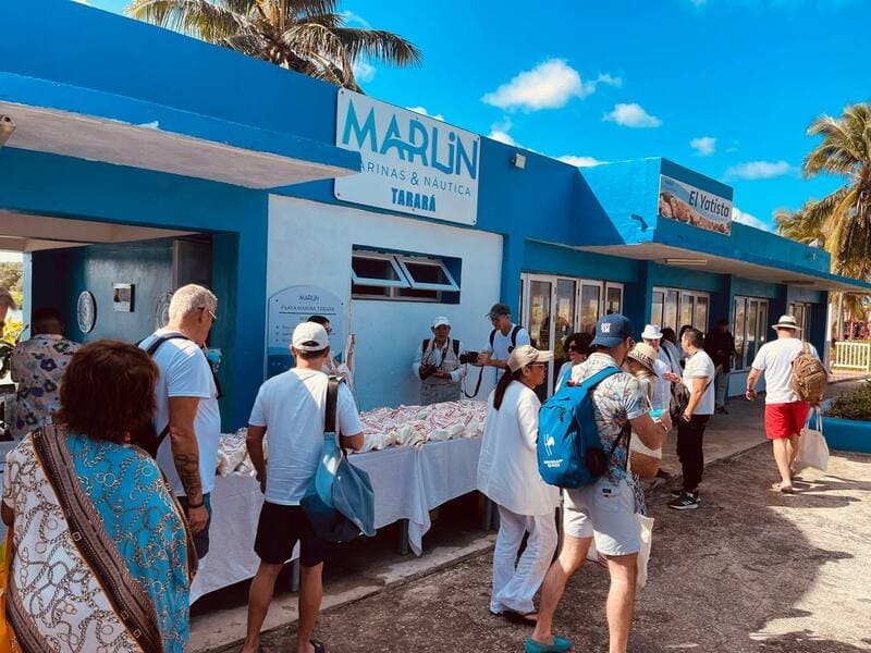 Beach party at Tarara